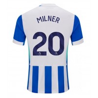 Stroje piłkarskie Brighton James Milner #20 Koszulka Podstawowej 2025-26 Krótki Rękaw